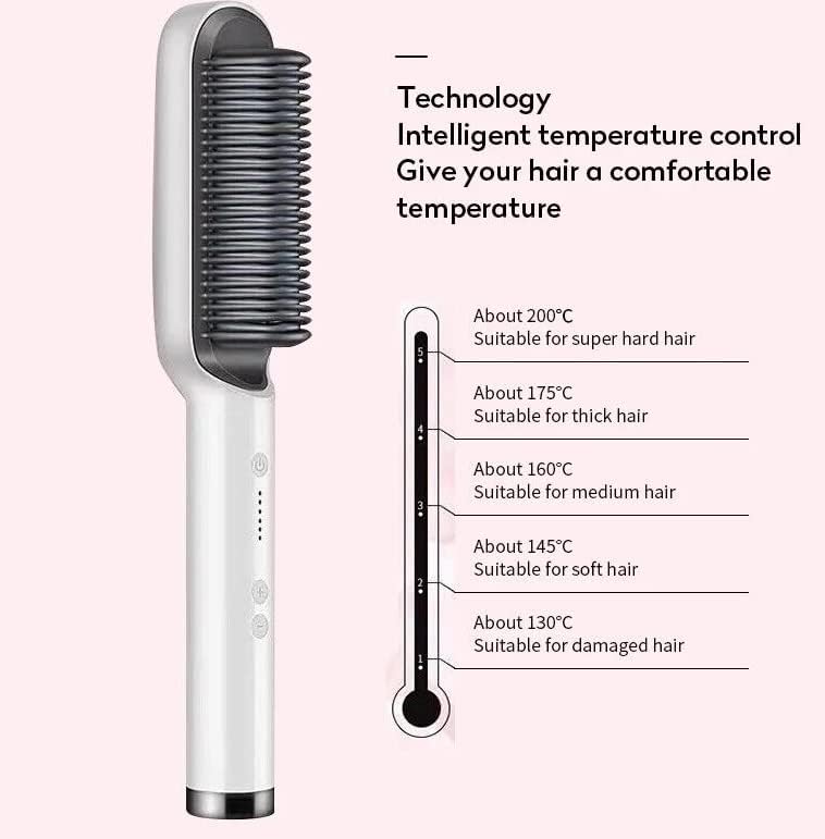 Electric Hair Straightener Comb