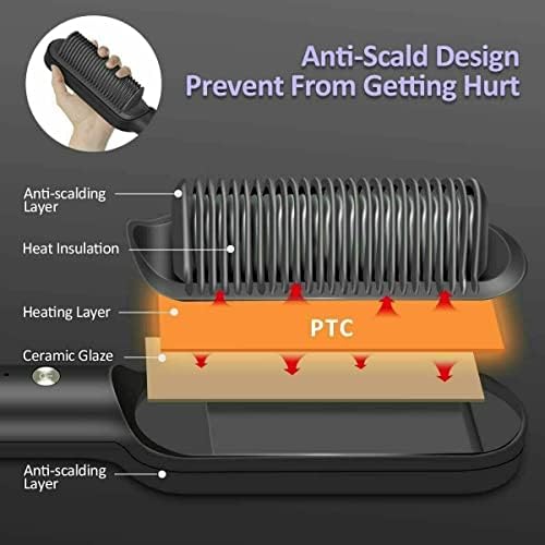 Electric Hair Straightener Comb