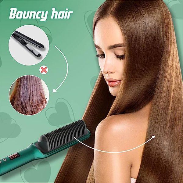 Electric Hair Straightener Comb