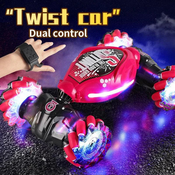 Stunt Car, 4WD 2.4GHz Remote Control Gesture Sensor Toy Car Toy Cars for kids